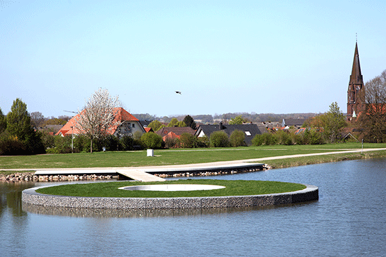 Hafenbecken Olfen; Foto: WK für Stadt Olfen